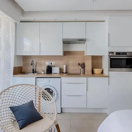 C12 Studio Croisette Ac, Close Congress Center, Sea Appartement *